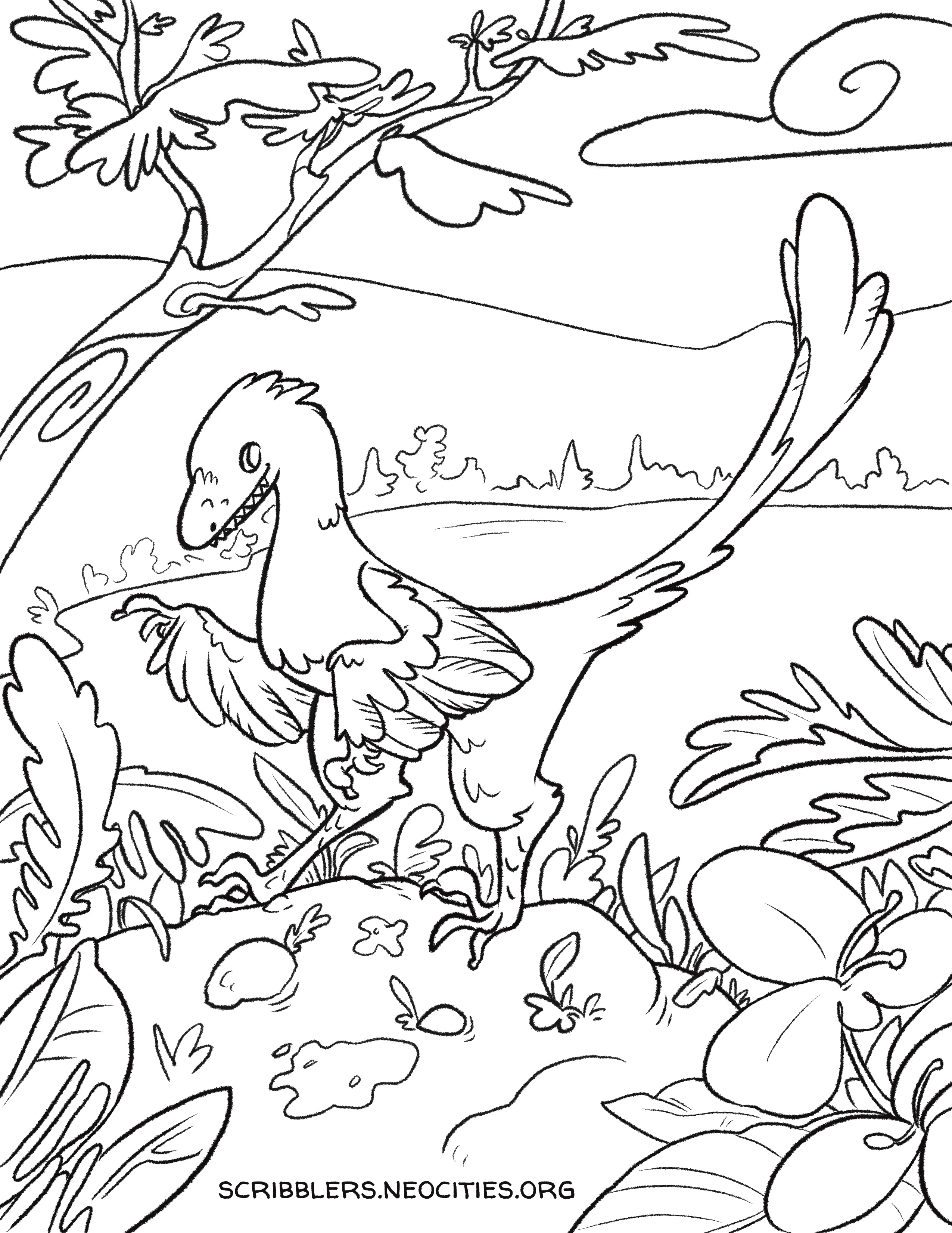 Feathered Velociraptor